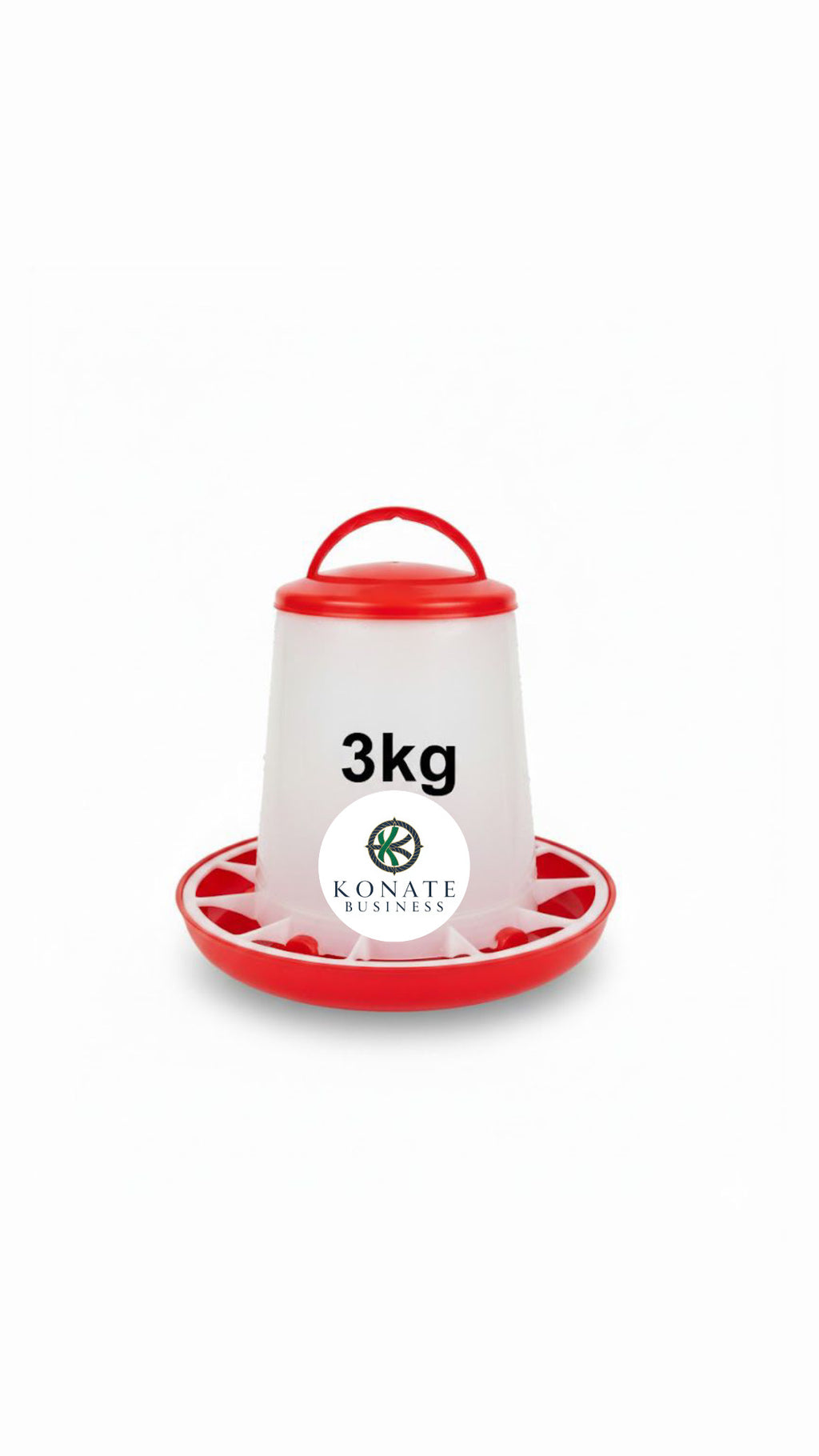 Mangeoire & Abreuvoir 3KG / 3L – Idéal pour vos élevages 🐔